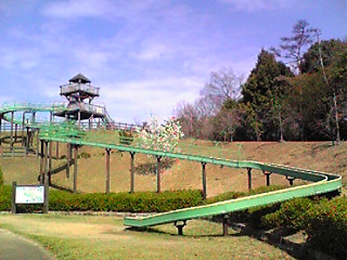 ひばりケ丘公園滑り台その１